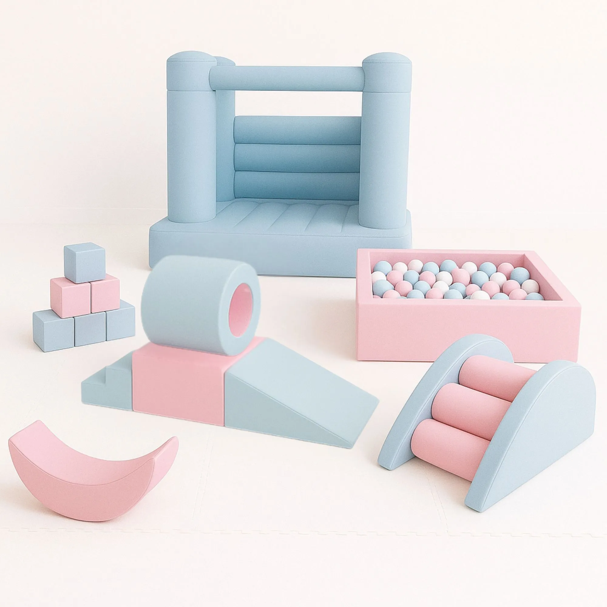 Blue and Pink - Toddler Play Set-Up