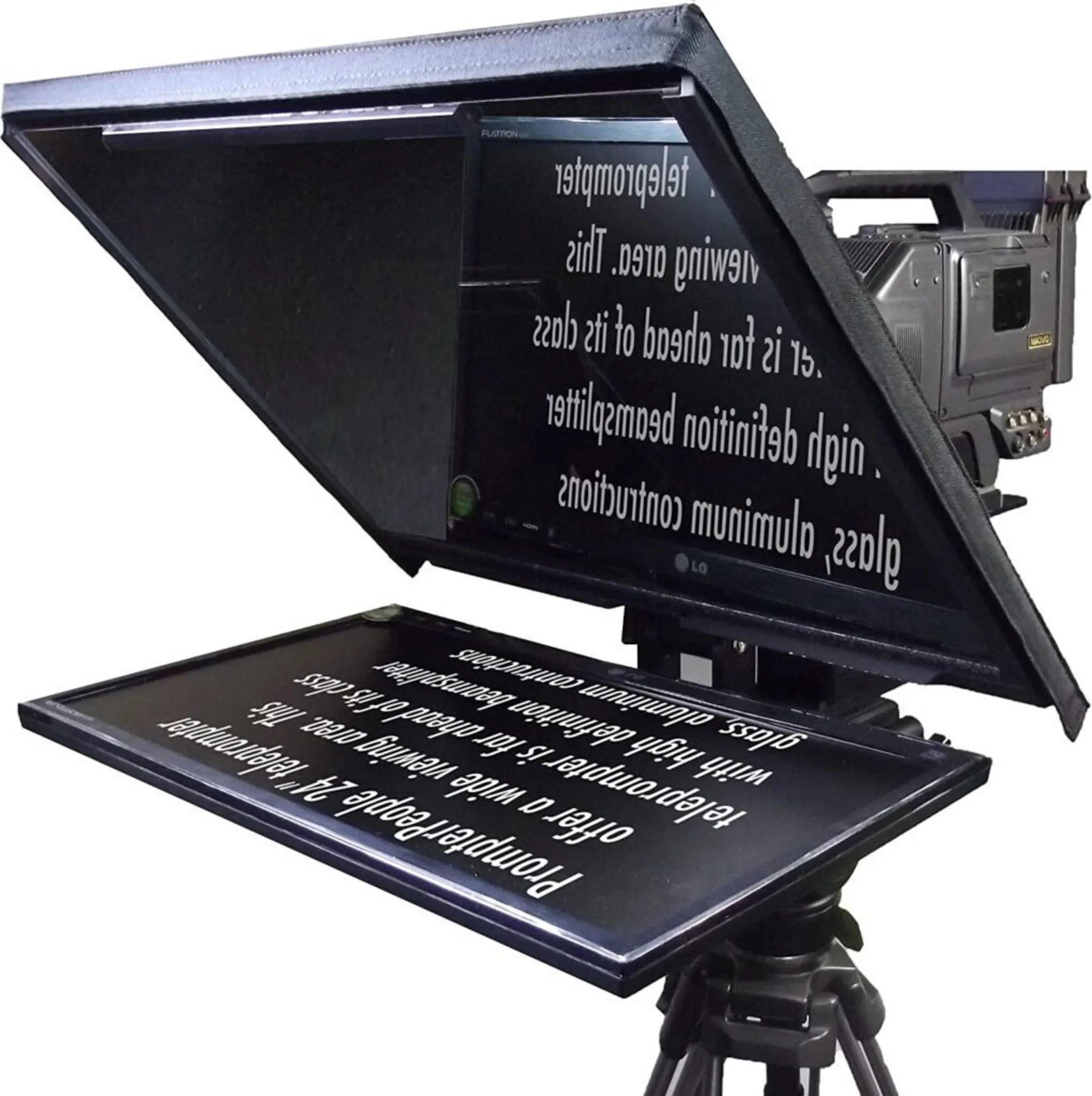 Broadcast Teleprompter 24 inch TV Rental in Singapore for Events