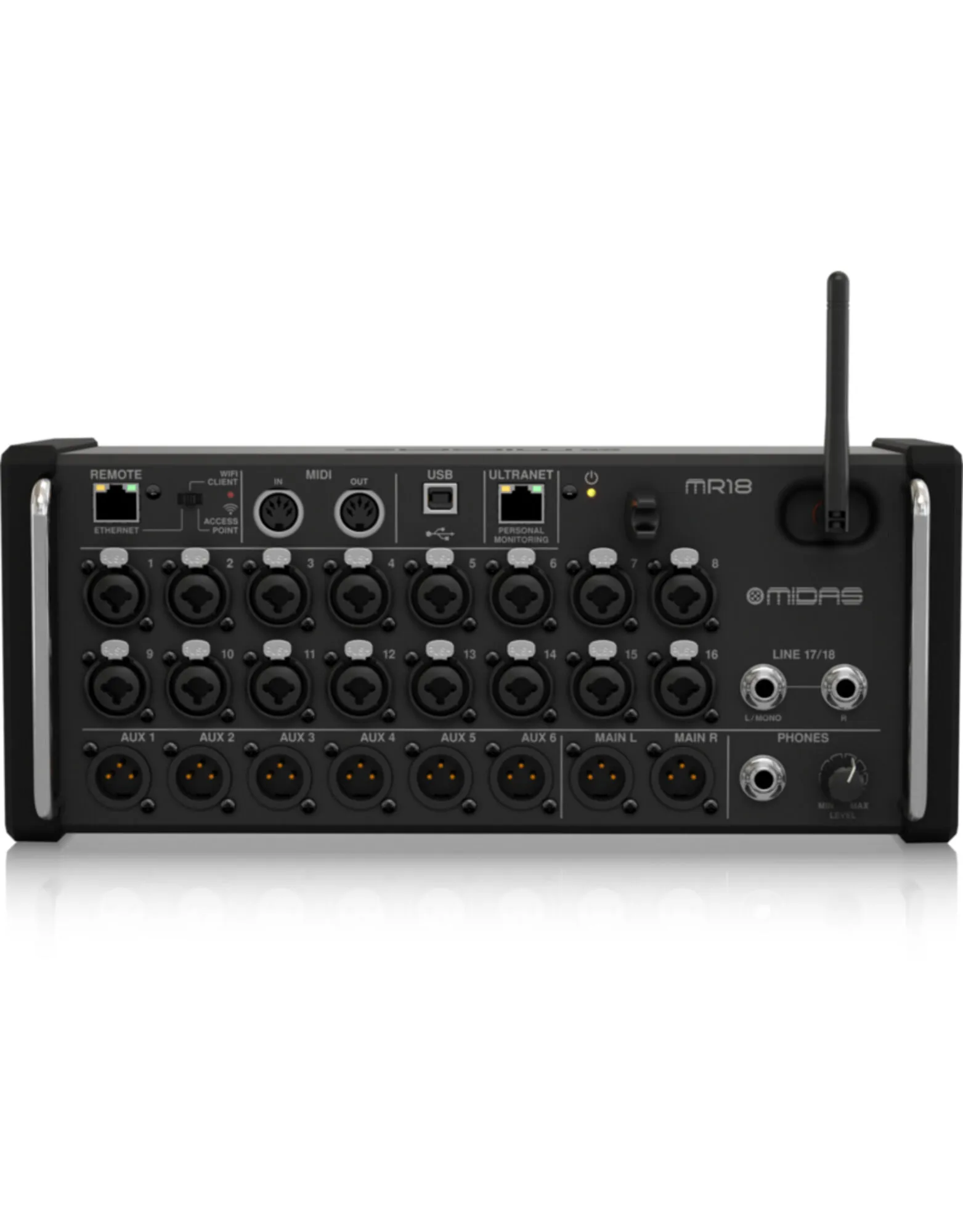 Midas MR18 Digital Audio Mixer Rental TV Rental in Singapore for Events
