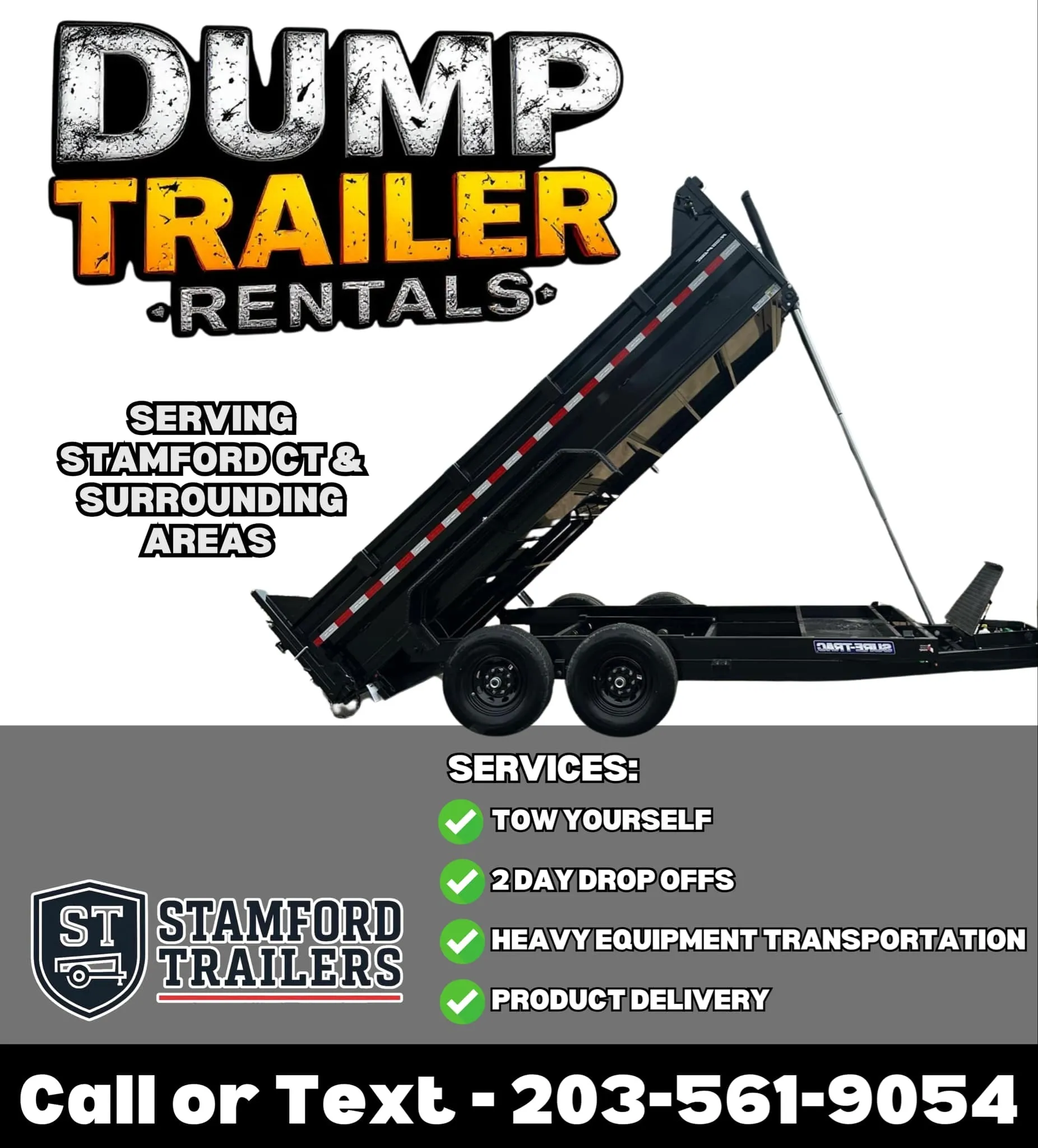 7x14' Dump Trailer 