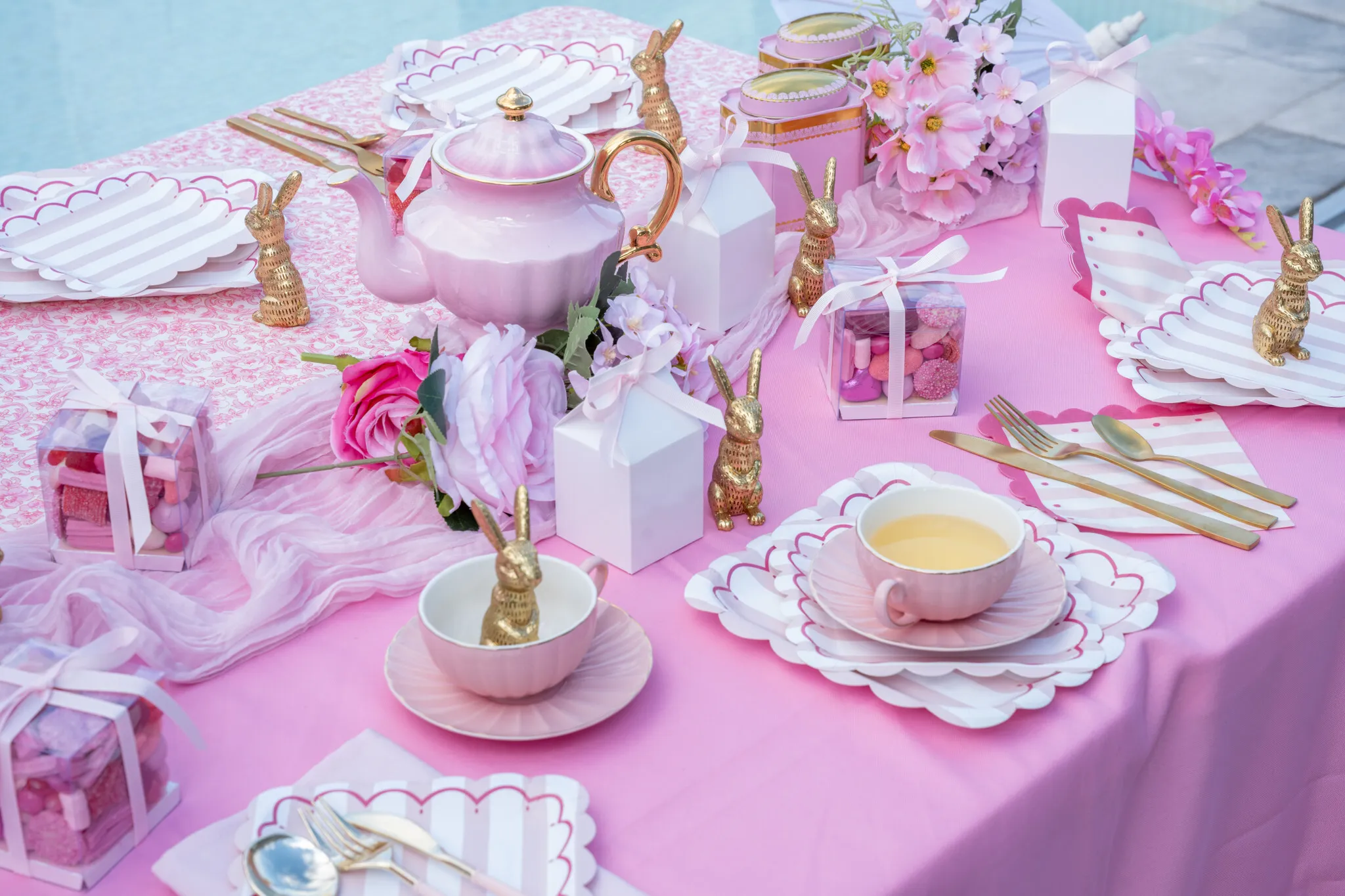 Candy Stripes & Tea Delights - The Dressed Table Package
