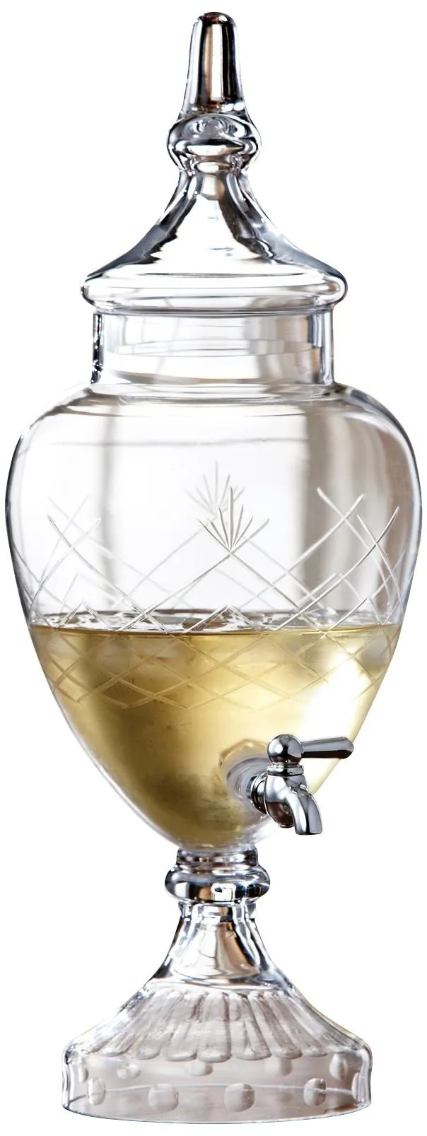 Apothecary Decorative Drink Dispenser 19" - Glass