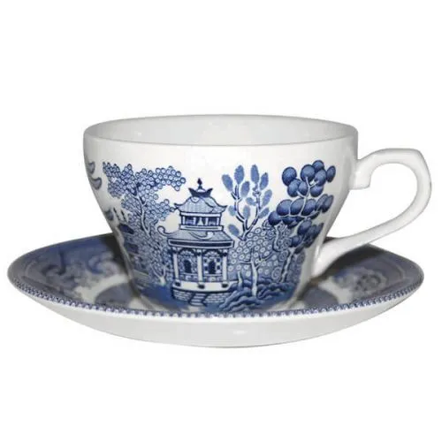 Churchill "Blue Willow" Trio