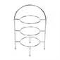 3 Tier Plate Stand Frame - Silver (27cm plates)