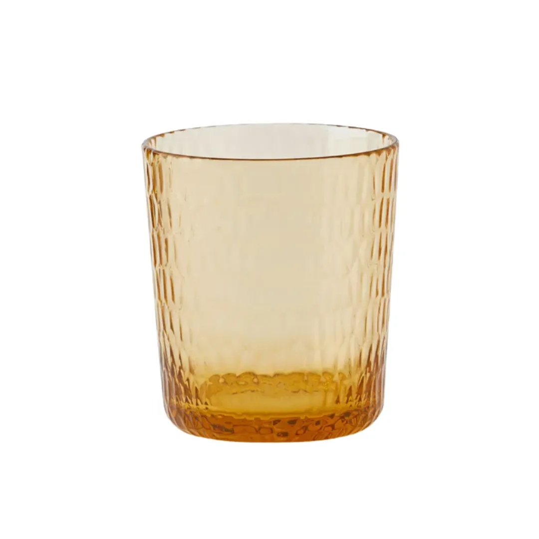 RIVIERA ACRYLIC GLASSWARE - AMBER