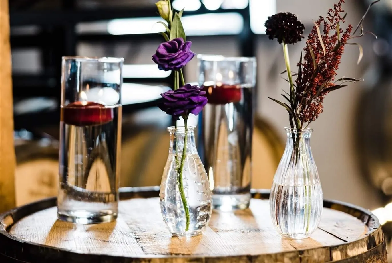 Textured Bulb Bud Vase