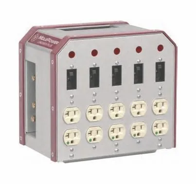 Mole Richardson Lunch Box Plus 100A Switchable Pass Thru 7701