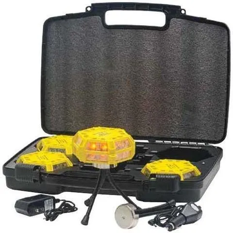 AERVOE SUPER ROAD FLARE KIT - 4 PACK - LED FLARE - sprrdflkt