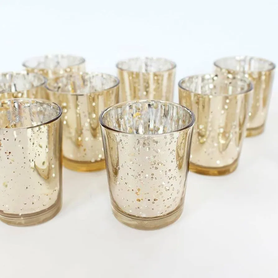 Gold Mercury Tealight/Votive Holder