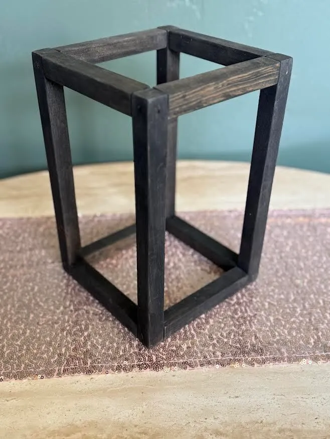 Rustic Wooden Frame Centerpiece
