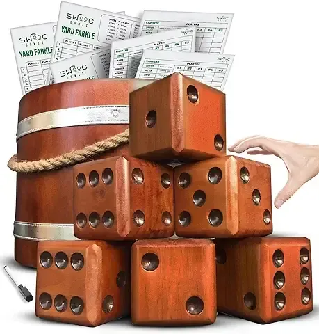 Giant Dice Games (Yardzee, Farkle)