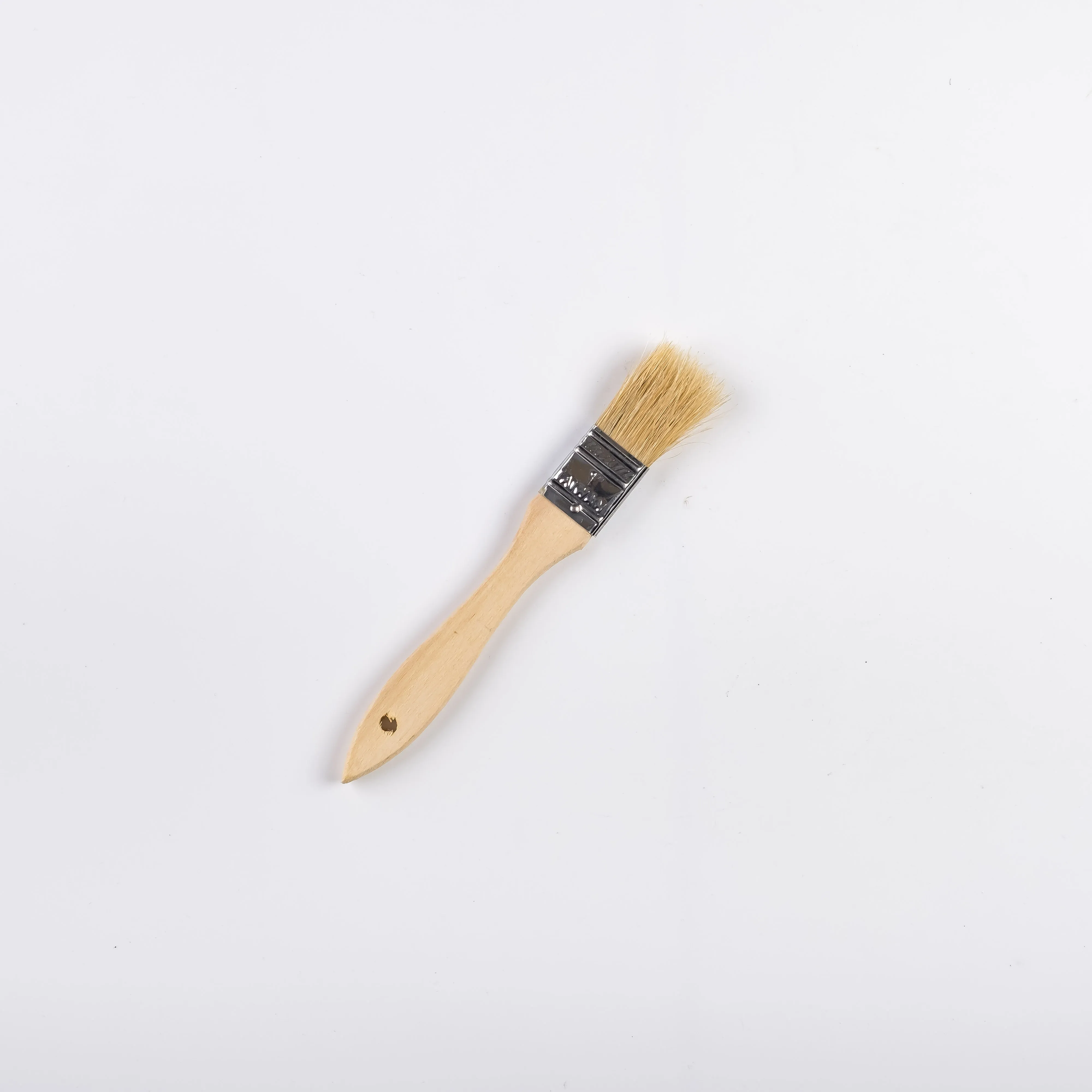 UT21-0088 - Brown Wood Pastry brush - 7.5" (L)