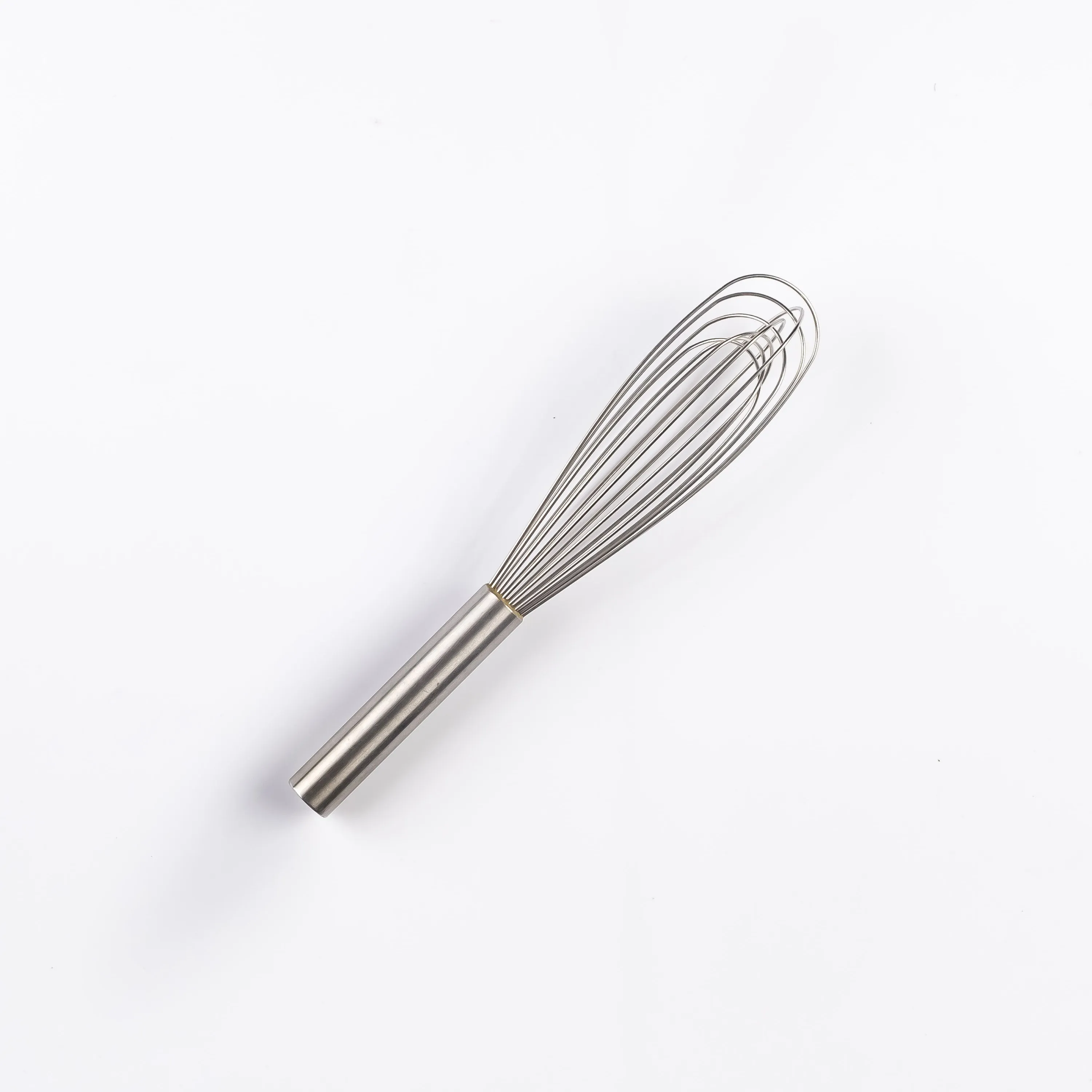UT21-0027 - Silver Metal Whisk - 8.25" (L)