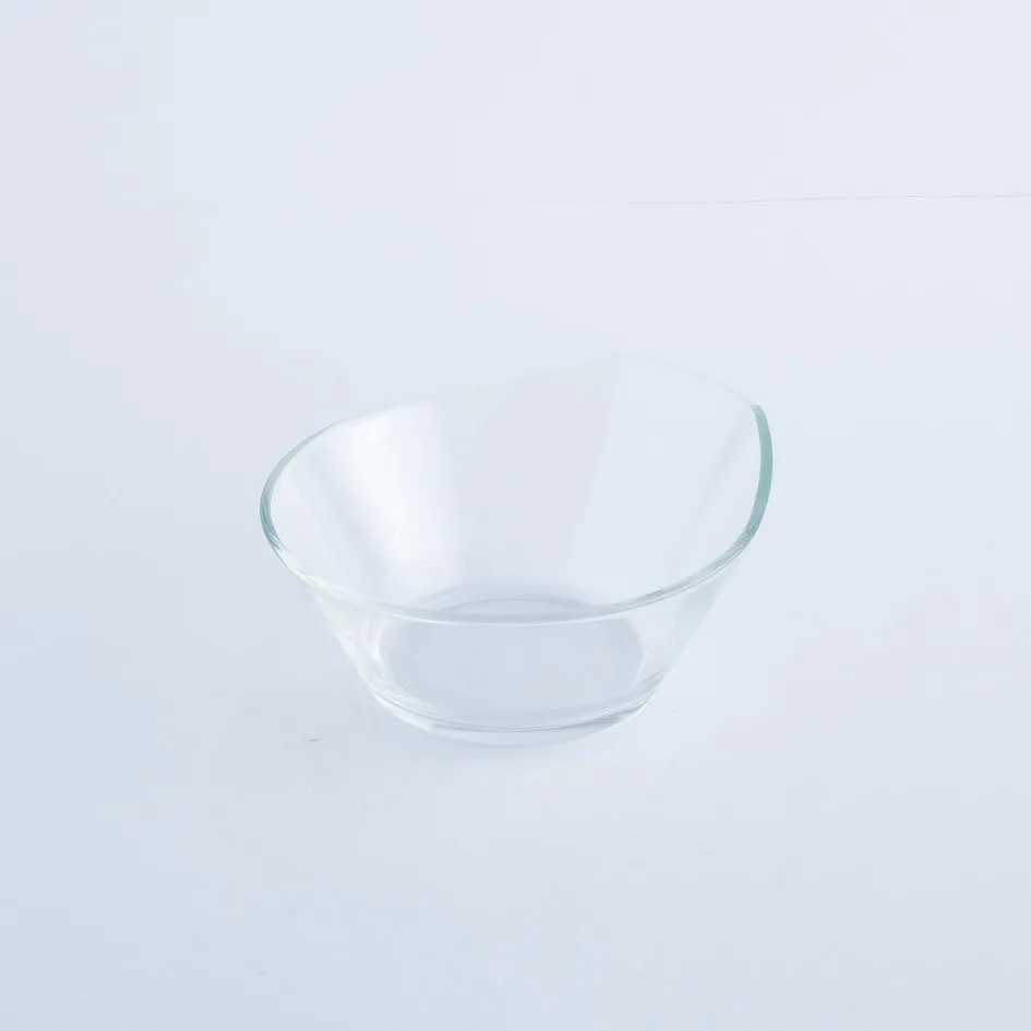BW20-0025 - Clear Glass Bowl - 5" 2" (DH)