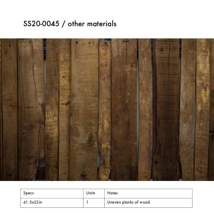 SS20-0045 - Brown Wood Surface - 41.5" 22" (LW)