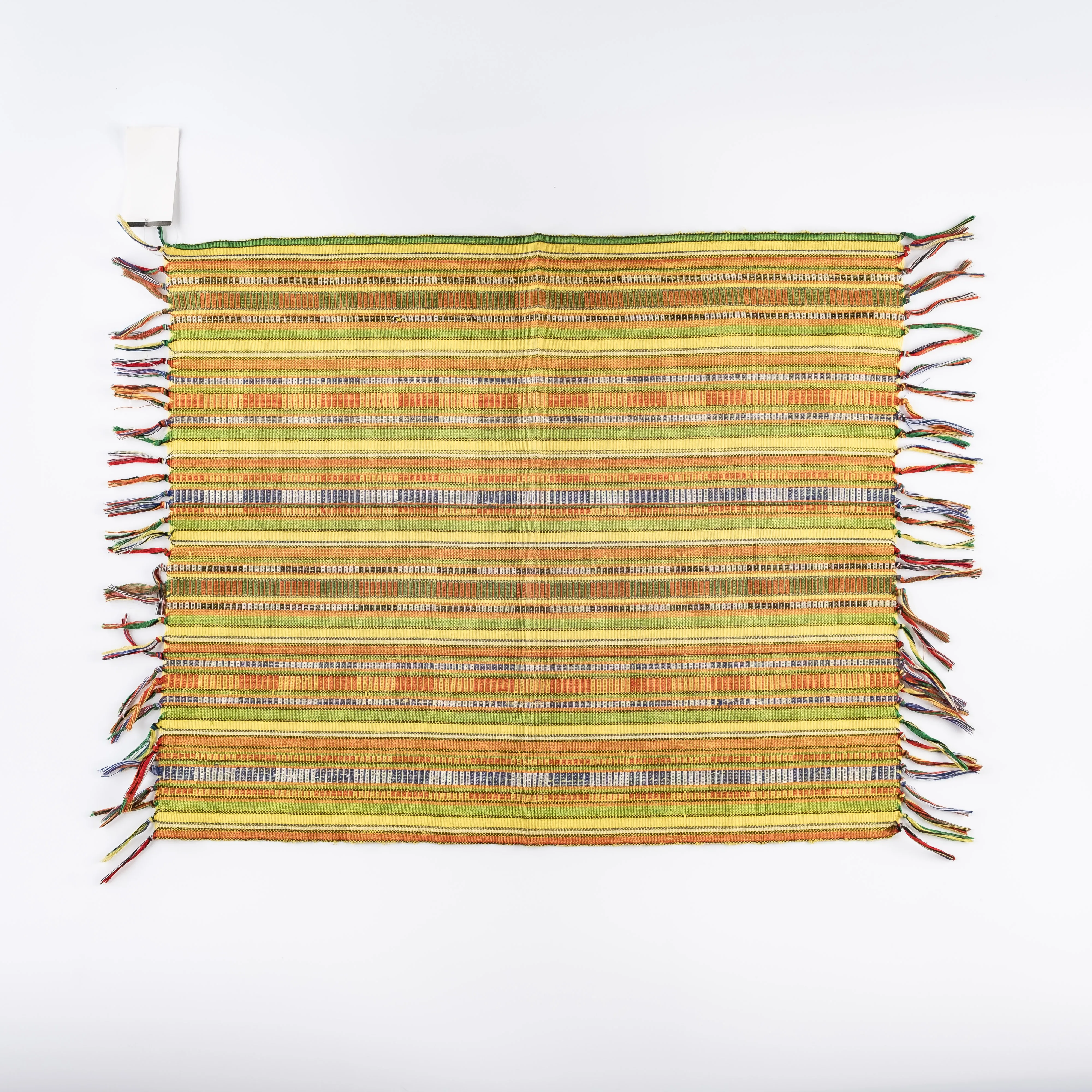 PM21-0044 - Yellow Orange Fabric Placemat - 17.5" 14.5" (LW)