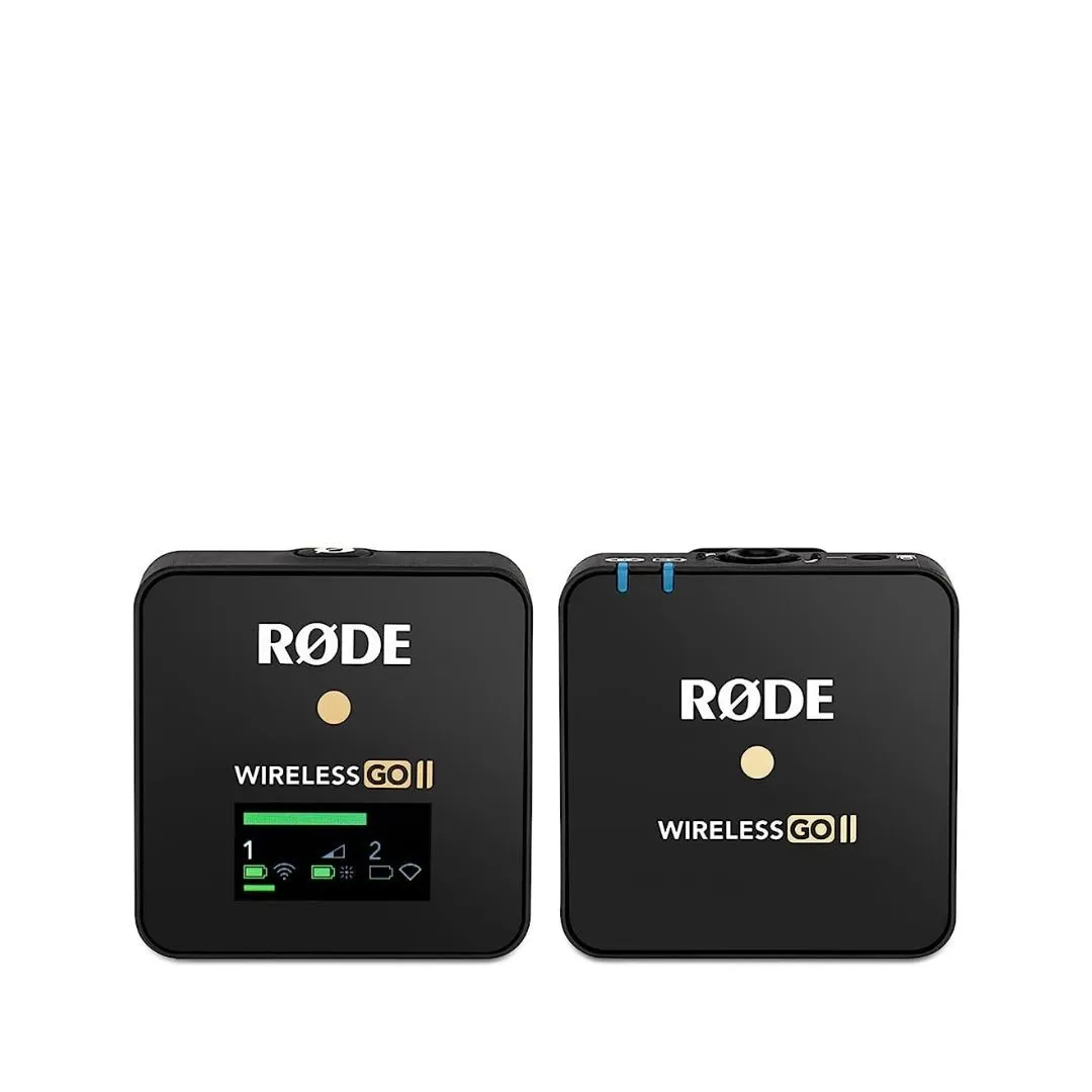 Rode Microphone Wireless GO II Single Compact Wireless System Equipment & Studio Rental in UAE