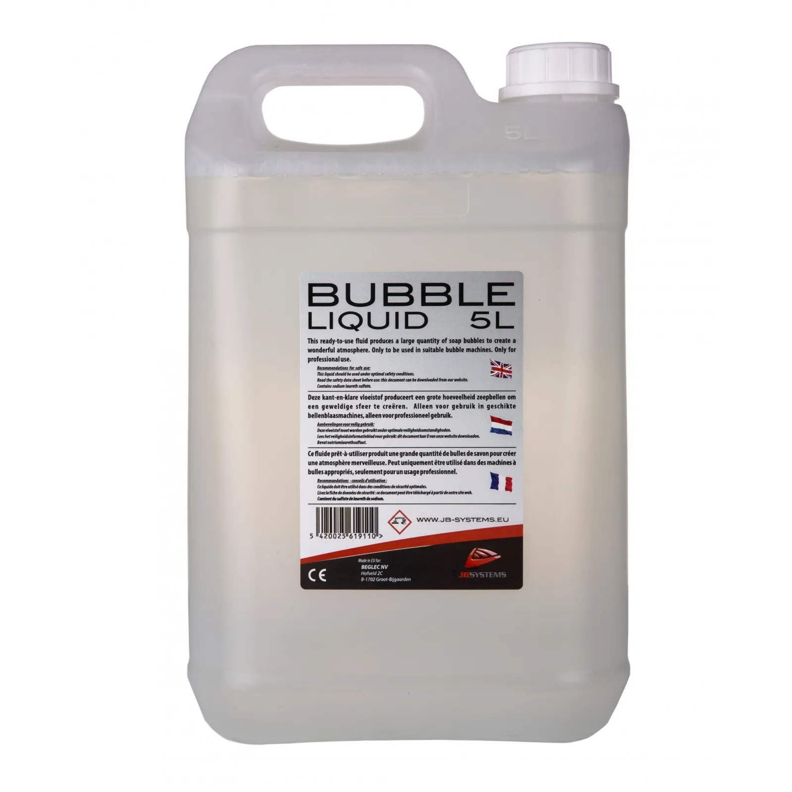 Liquide machine à bulles