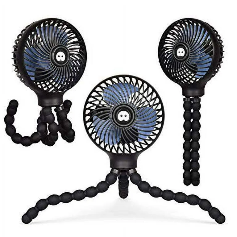 Mini handheld stroller fan