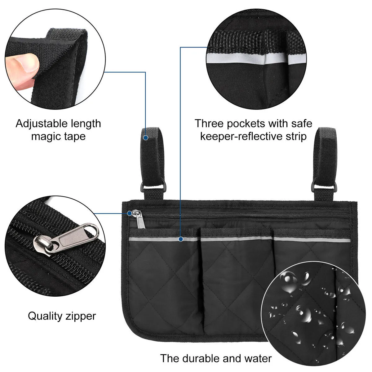 Wheelchair/Walker Organizer Bag