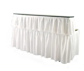 2-Tier Bar Table (with black skirting)