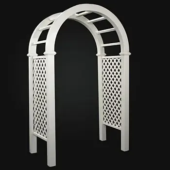 Wedding Arch ( white ,resin )