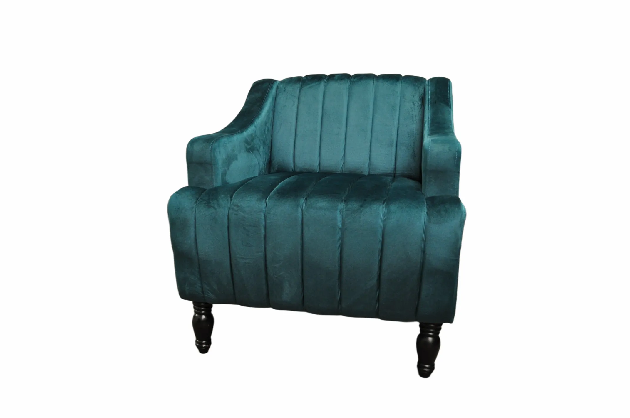 Teal Velvet Chair