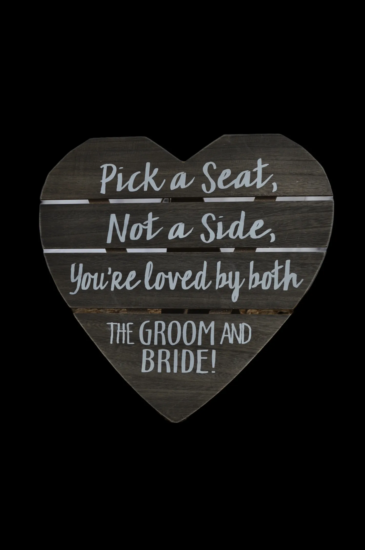 Heart Seat Sign