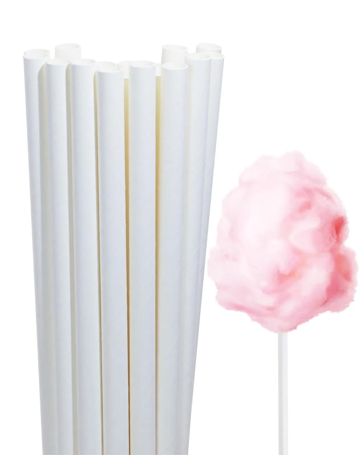 Cotton Candy Paper Cones