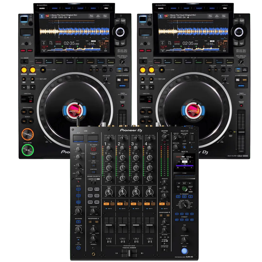 CDJ 3000 + DJM A9 Package