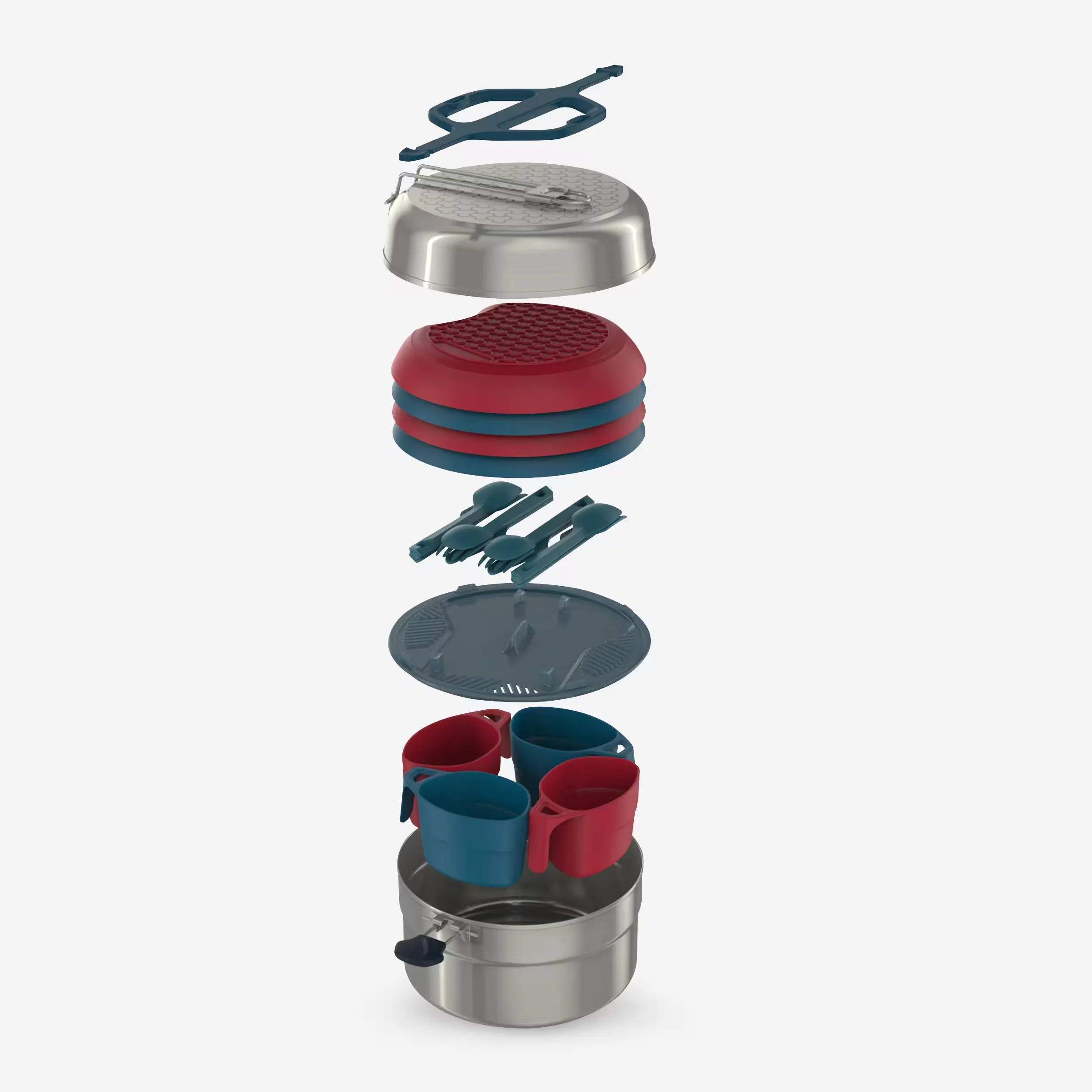 4 Person Camp Cookware