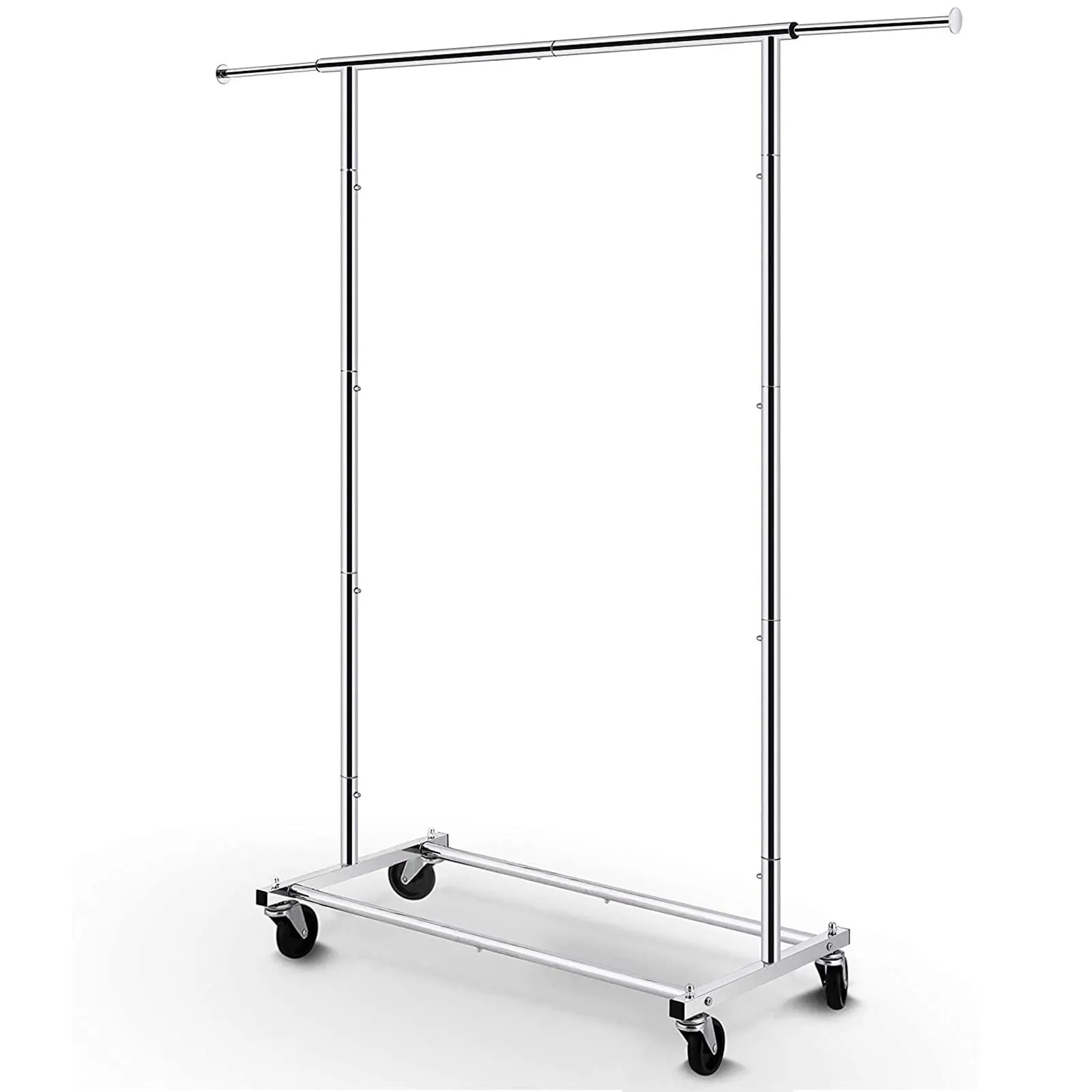 Rolling Clothing Rack Wardrobe
