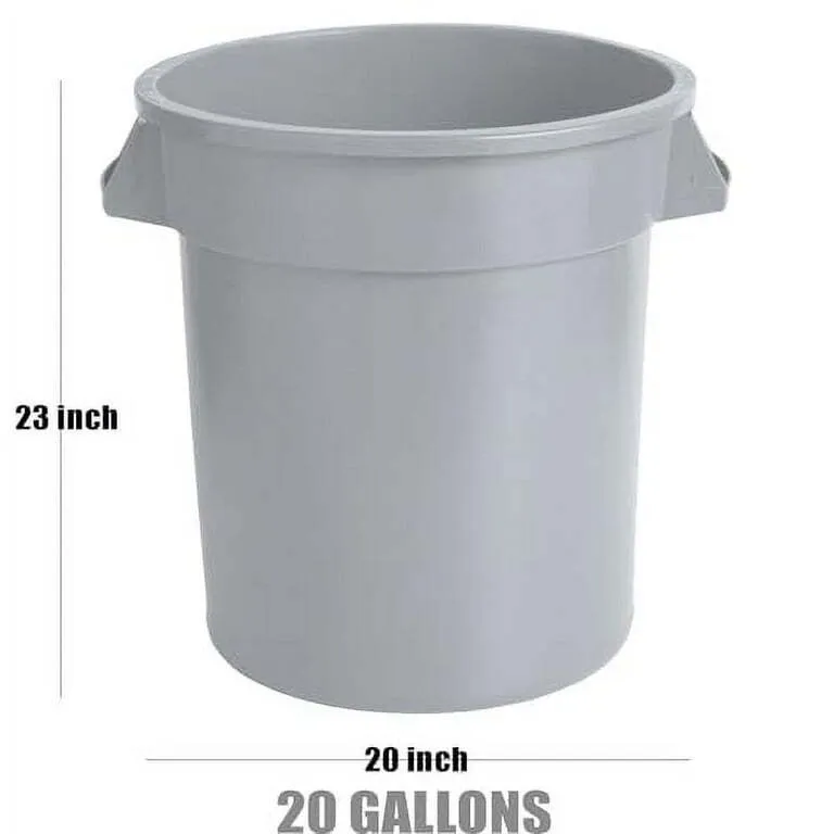 Large Industrial Trashcan