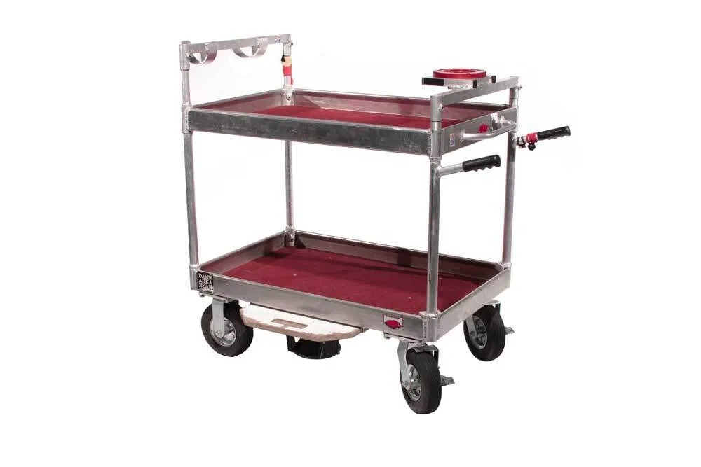 Yeager Camera Cart - Senior with all accessories.