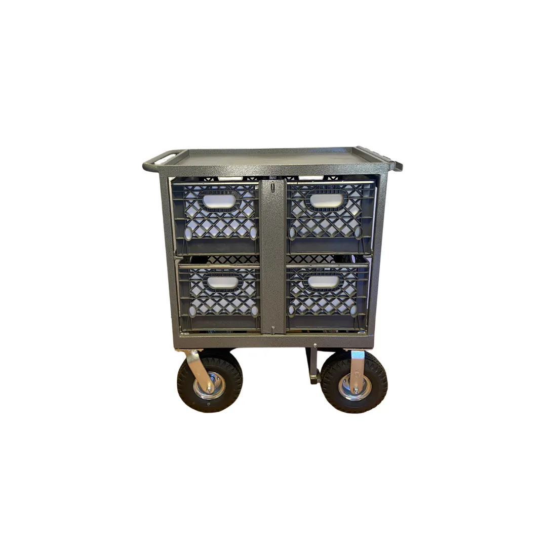 Backstage 4-Crate Set Box Cart