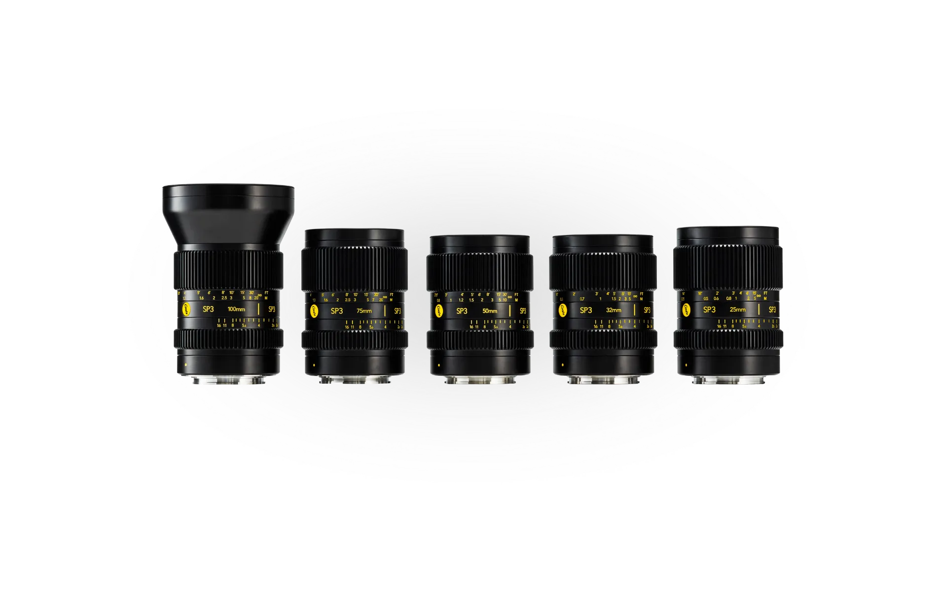 Cooke SP3 5 Lens Set