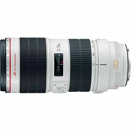 Lente Canon EF - 70-200mm f/2.8L IS II USM Telephoto Zoom + UV Filter