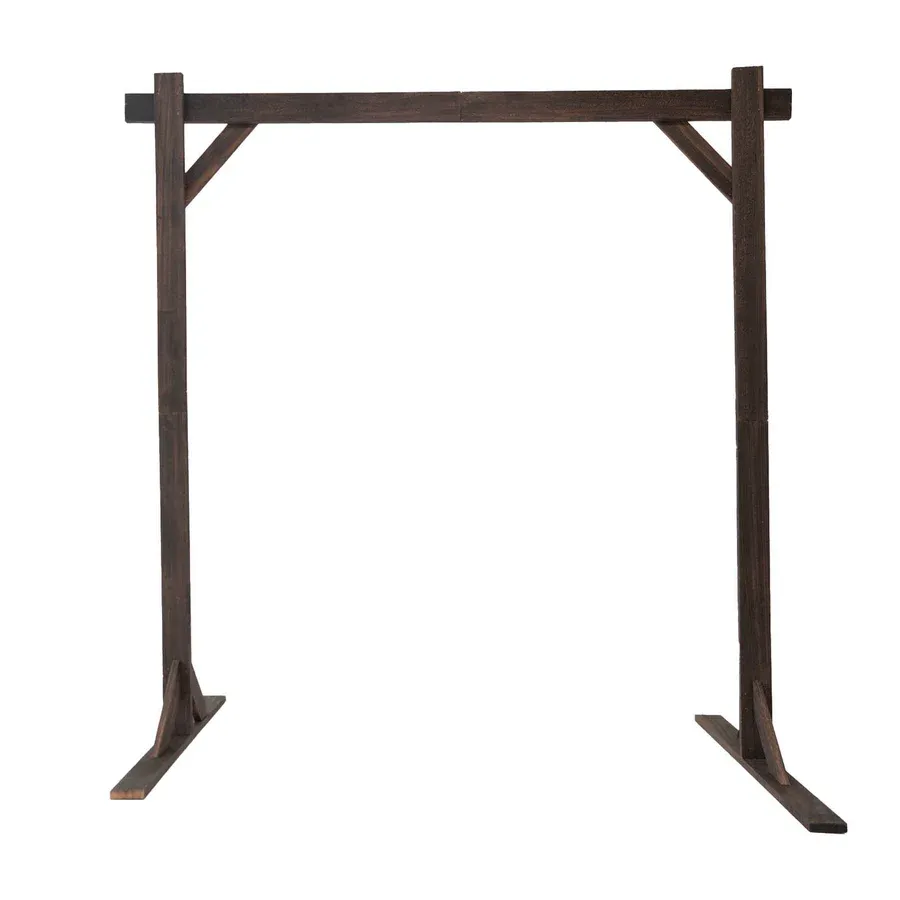 Square Frame Wedding Arch - Dark