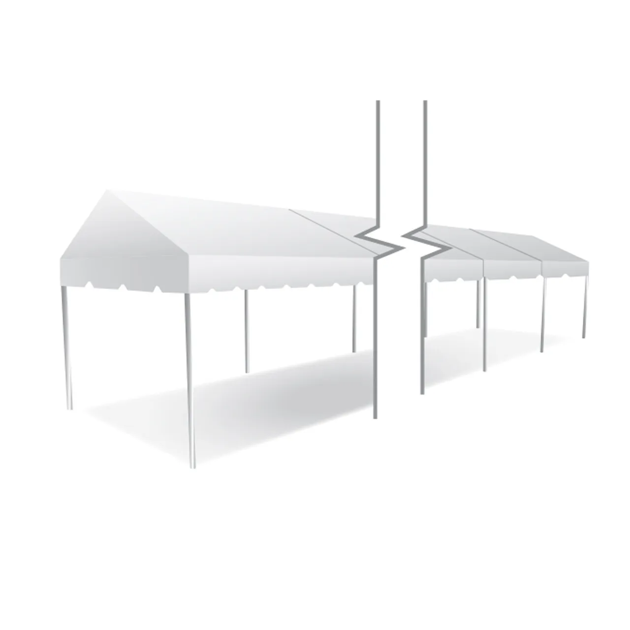 10' x 60' Frame Tent