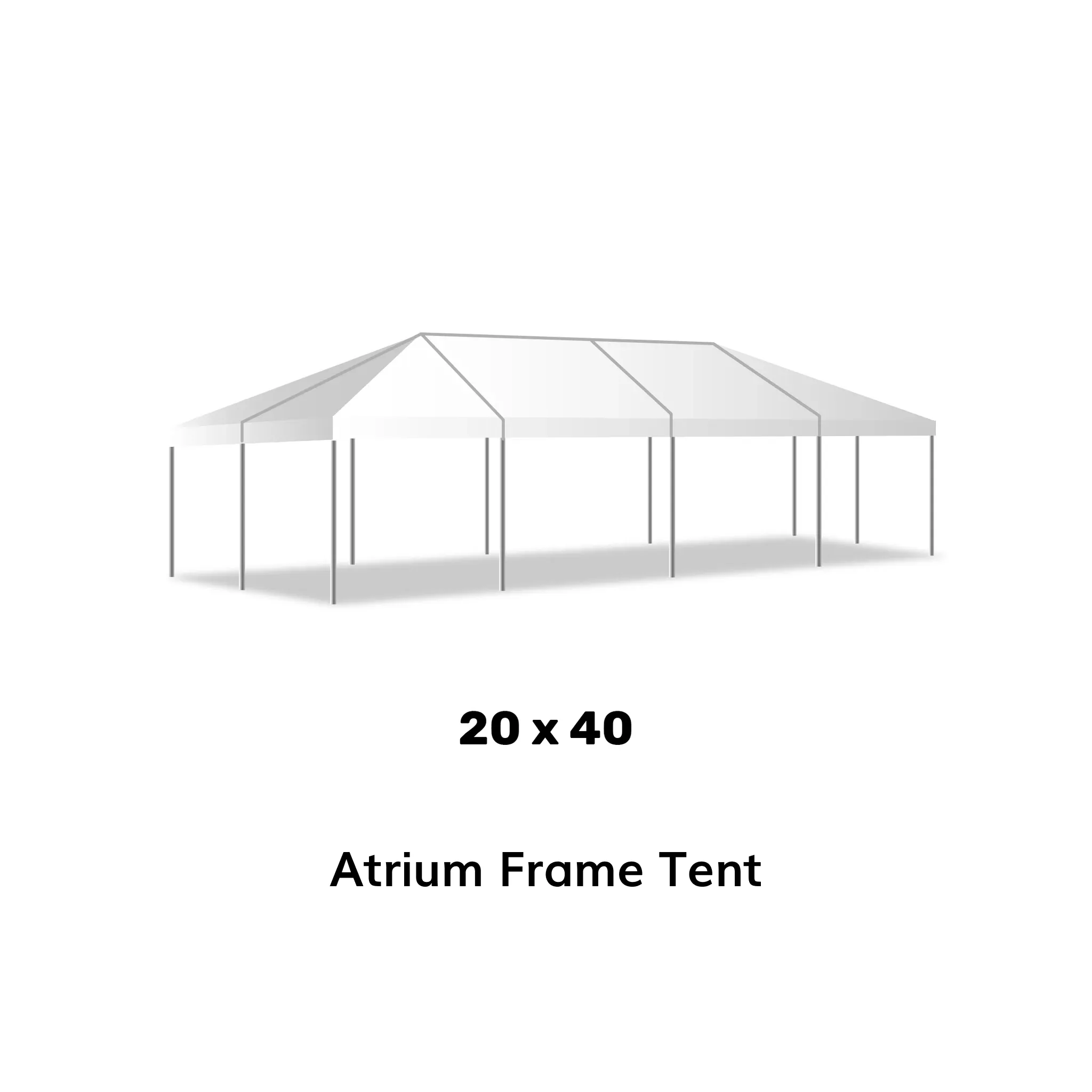 20' x 40' Frame Tent