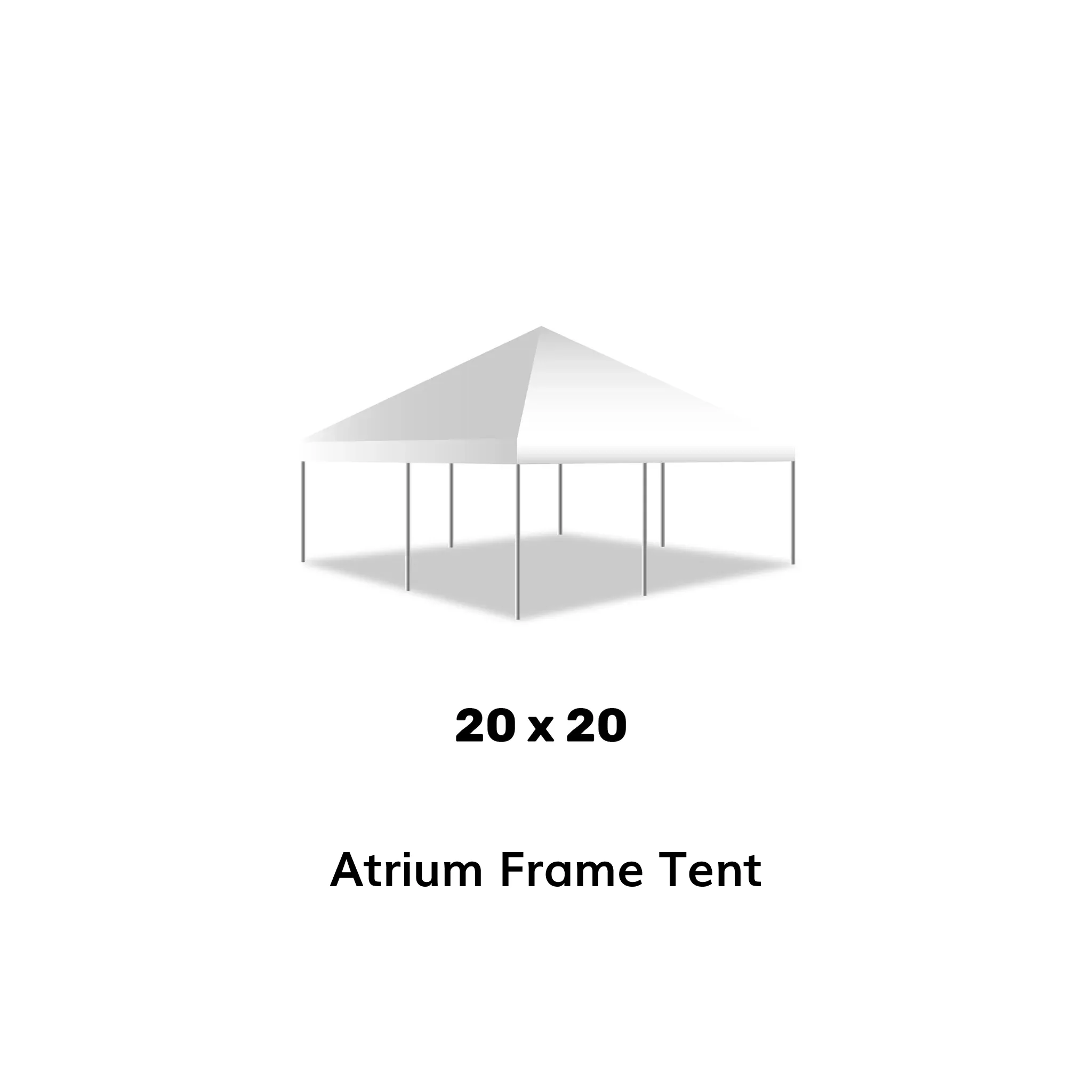 20' x 20' Frame Tent