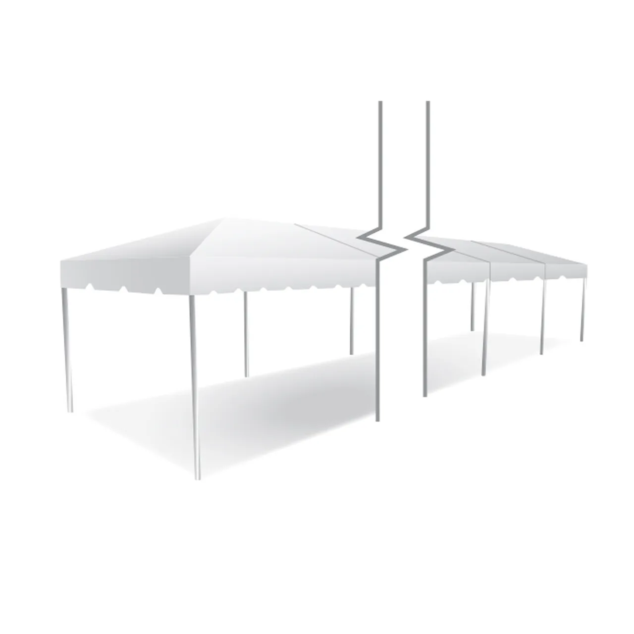 10' x 50' Frame Tent