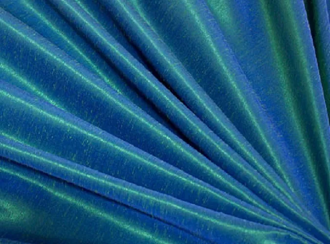 Aqua Marine Dupioni Linen