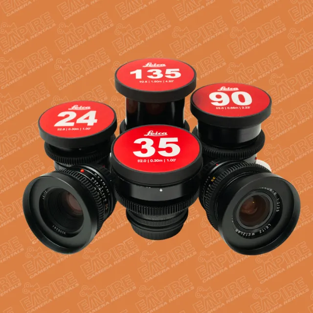 Leica R-Cine Summicron 6 Lens Kit EF