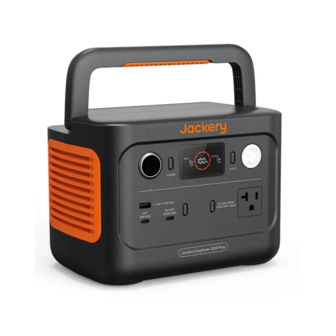 Jackery Explorer 300 Plus Portable Battery Power Station - Main Unit