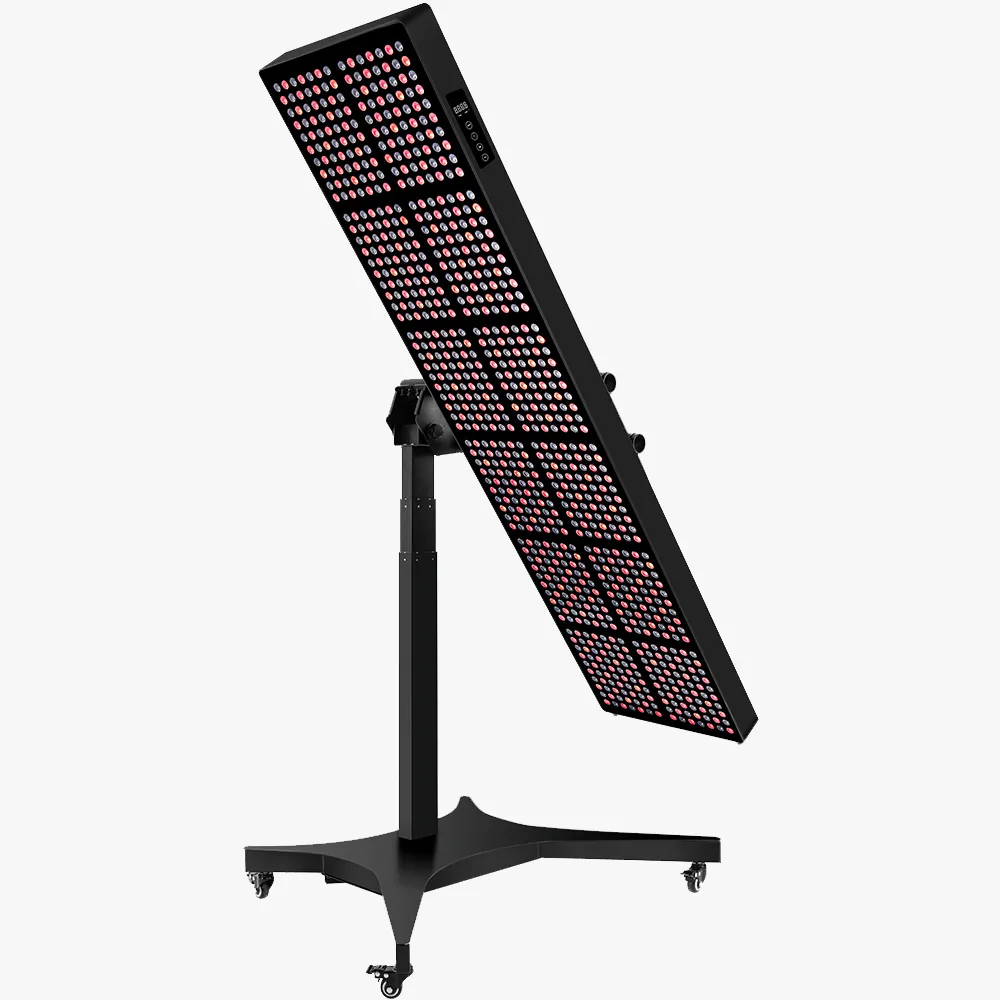 LED Red/Blue/NIR Light, Skin and Pain Therapy, Full Body Panel, Rotatable with Lift