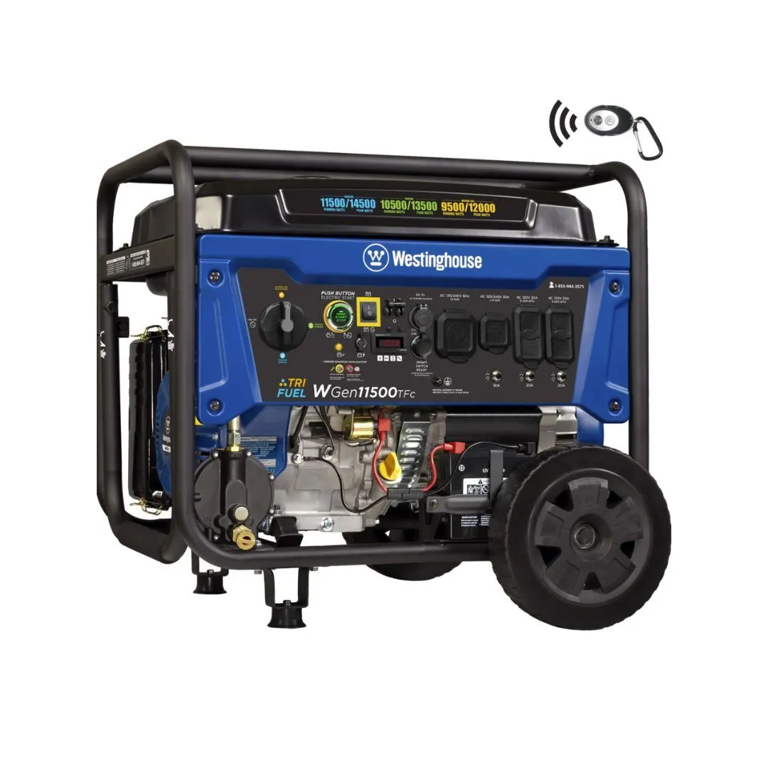 Westinghouse Generator | WGen11500TFc - Tri-Fuel with CO Sensor