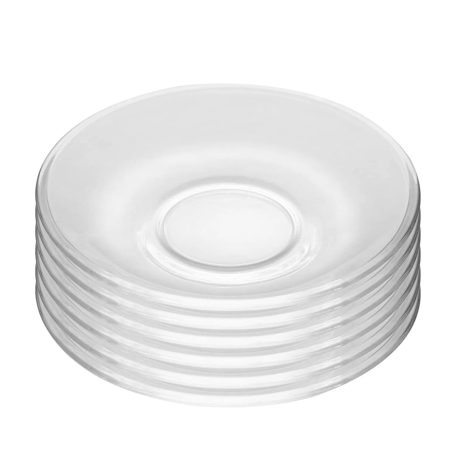 Clear Glass Saucer