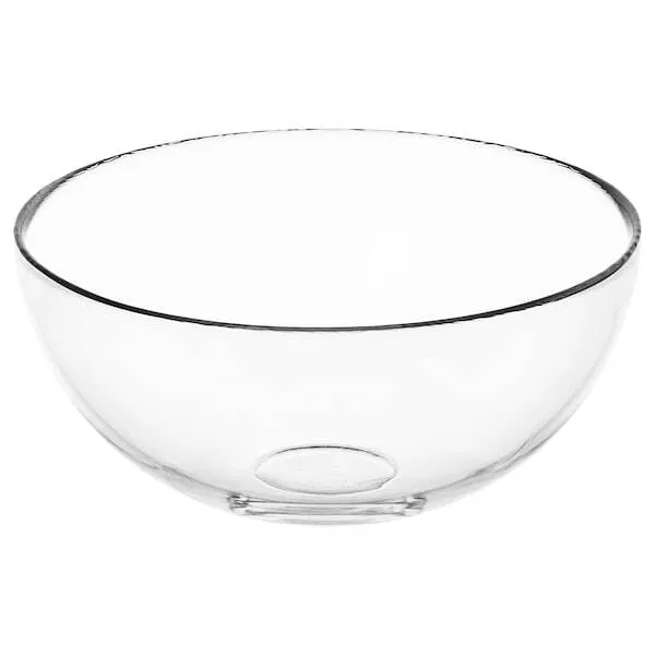 5" Clear Glass Couppe Soup Bowl