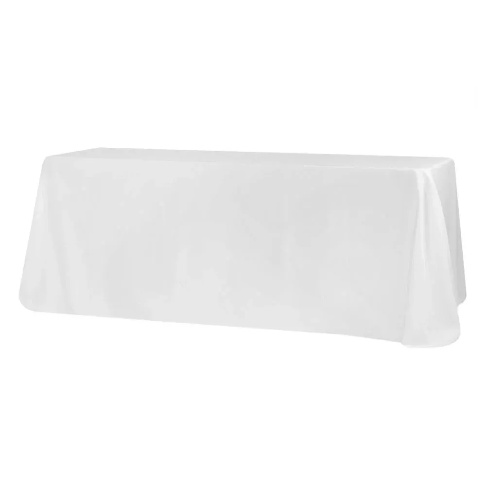 90x132 for 6 Foot Tablecloth Full Drape (Select Color)